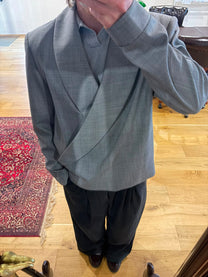 Grey Kimono Blazer V2