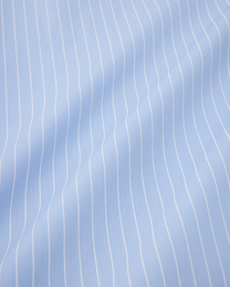 Hattori Blue Pinstripe Button Up Shirt