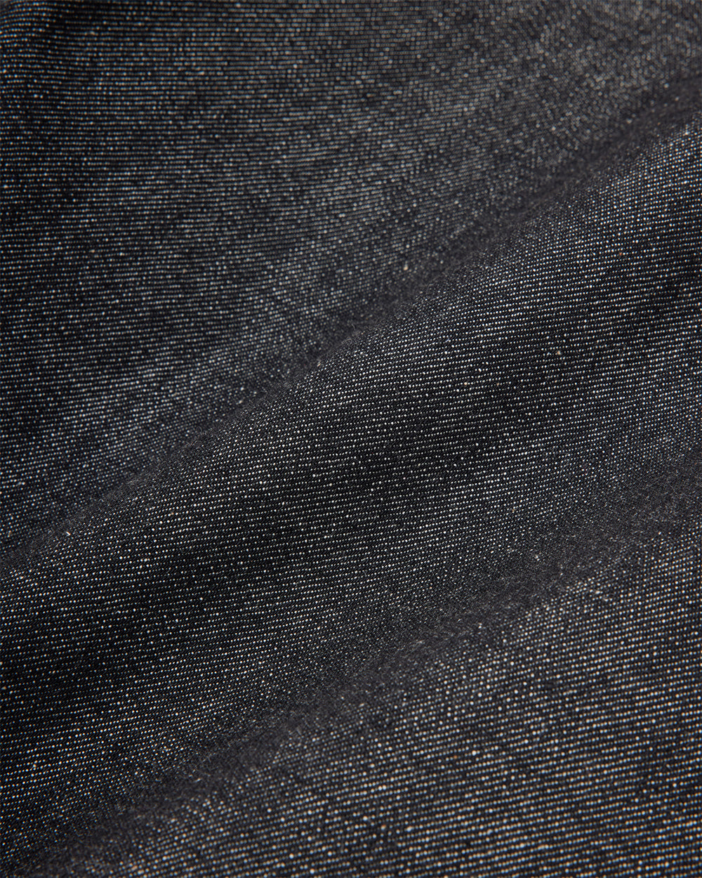 Okayama Raw Black Denim Clasp Jacket