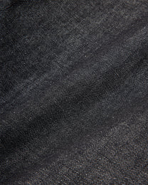Okayama Raw Black Denim Clasp Jacket