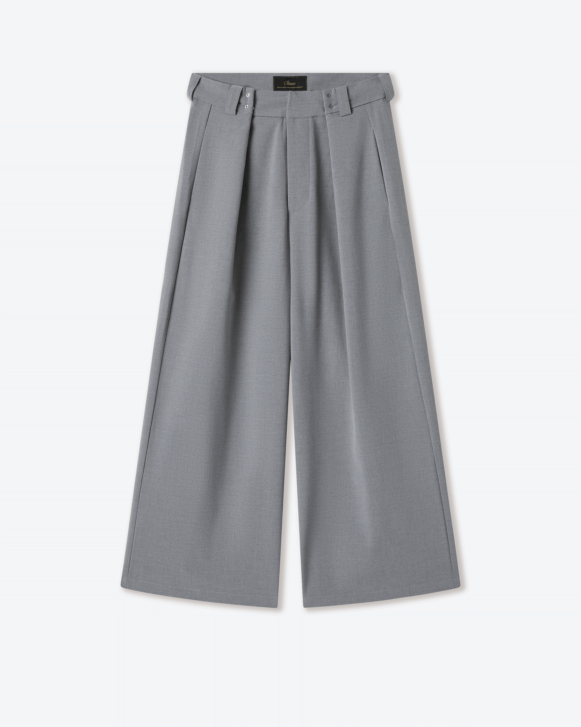 Gyokudō Grey Adjustable Suit Pants
