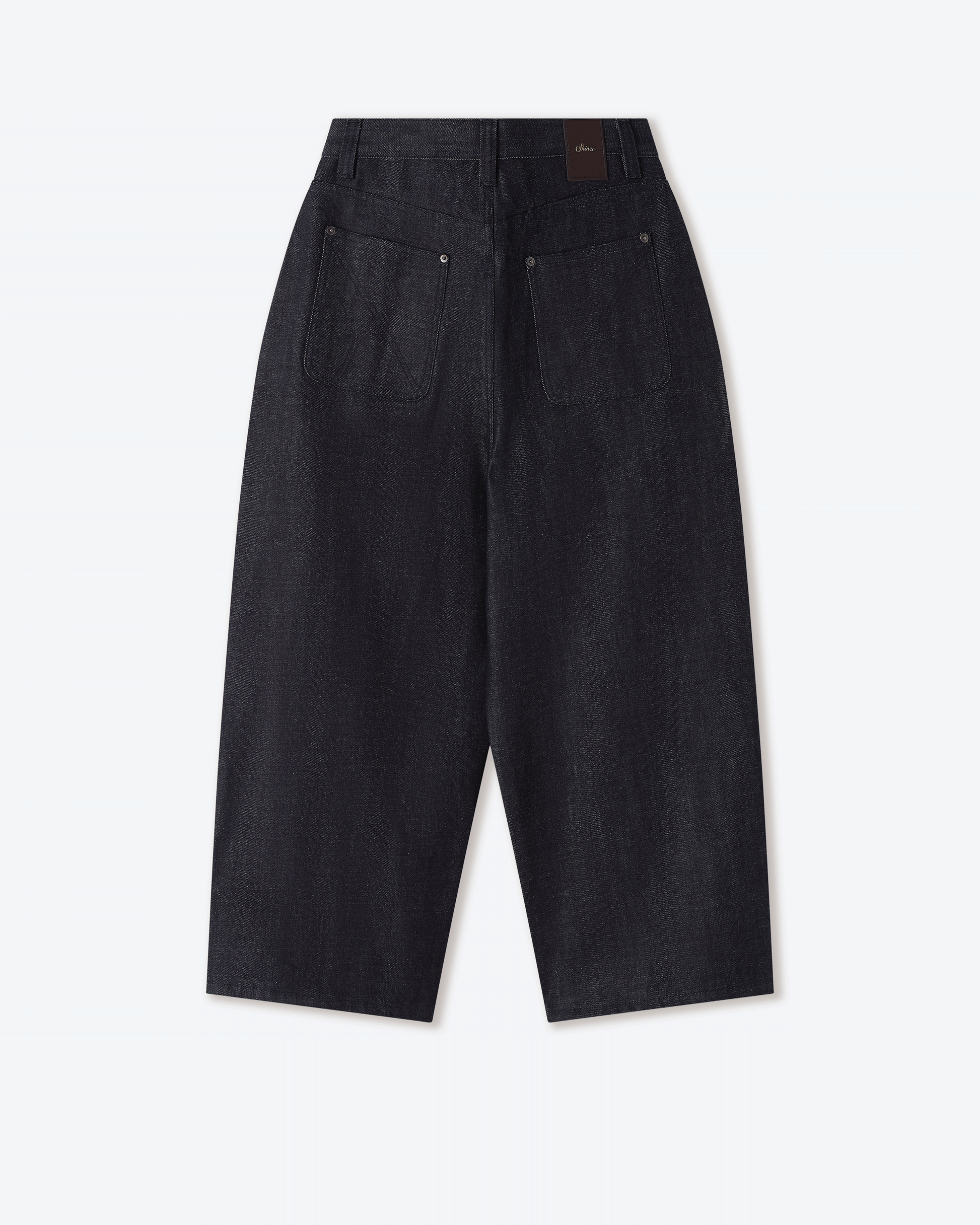Okayama Blue Raw Balloon Denim Pants
